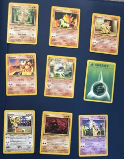 Vintage Pokemon Card Lot First Edition NEO GENESIS 19 Card Lot!! - Image 3
