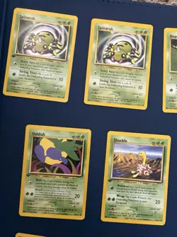 Vintage Pokemon Card Lot First Edition NEO GENESIS 19 Card Lot!! - Image 4