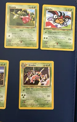 Vintage Pokemon Card Lot First Edition NEO GENESIS 19 Card Lot!! - Image 5