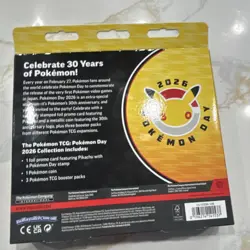 Pokemon Day 2026 Special Edition Box Pikachu Promo Card Booster Packs - Image 3