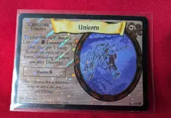 2001 Harry Potter TCG Base Set Trading Cards Unicorn 20/116 Holo Rare Played - Image 1
