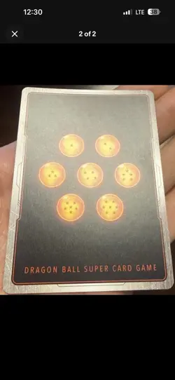 Son Goku FB05-119 Gold Manga Rare Dragon Ball Card Fusion World - Image 2