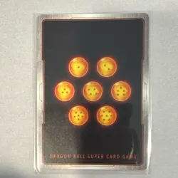 Dragon Ball Super Card Game Son Goku Battle Card Holo SB02-038 Single Card - Image 2