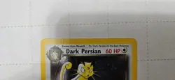 Dark Persian Wizards Promo 17 Nintendo Power Magazine Pokemon Card Factory Flaw - Image 2