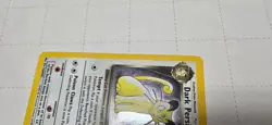 Dark Persian Wizards Promo 17 Nintendo Power Magazine Pokemon Card Factory Flaw - Image 4