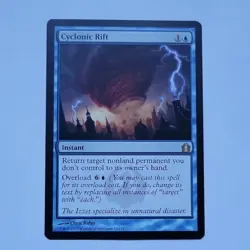 Magic The Gathering Cyclonic Rift RTR Rare Blue Instant Regular EN 35 2012 - Image 1