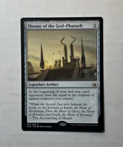 Throne of the God-Pharaoh X1 - NM/M - Amonkhet MTG Magic The Gathering English - Image 1