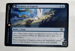 MTG Invasion of Segovia Caetus, Sea Tyrant of Segovia March of the Machine... - Image 1