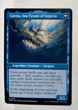 MTG Invasion of Segovia Caetus, Sea Tyrant of Segovia March of the Machine... - Image 2