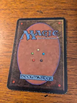 ALPHA Tsunami MTG - Rare 1993 (LEA) - Heavily Played (HP) - Authentic Alpha - Image 2