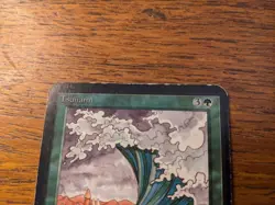 ALPHA Tsunami MTG - Rare 1993 (LEA) - Heavily Played (HP) - Authentic Alpha - Image 3