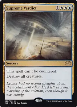 Supreme Verdict R Double Masters 2022 280 NM - Image 1