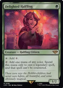 Delighted Halfling R Universes Beyond: The Lord of the Rings: Tales of Middle-ea - Image 1