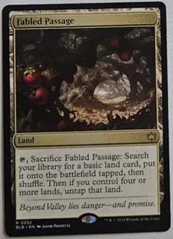 MTG Fabled Passage BLB Normal NM 252 - Image 1