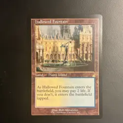 Wizards of the Coast Magic: The Gathering Hallowed Fountain Retro Frame 404 - Image 1