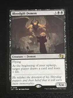 MTG Foundations Jumpstart Bloodgift Demon 0408 NM Rare - Image 1