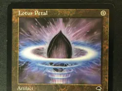 MTG Tempest #294 Lotus Petal MP NO RESERVE AUCTION! MAGIC - Image 3