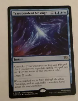 MTG MOM: Transcendent Message (Instant) March of the Machine 0083 - Image 1