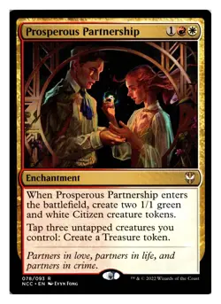 Prosperous Partnership 78 R Commander: Streets of New Capenna NM - Image 1