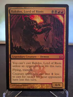 Rakdos, Lord of Riots 187 Mythic Return to Ravnica Magic: The Gathering NM - Image 1