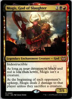 MTG SkeenAB Mogis God of Slaughter from DSC. NM. - Image 1