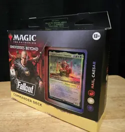 Universes Beyond: Fallout Commander Deck - Hail Caesar MTG Brand New Sealed 195166228532 - Image 1