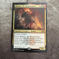 Rakdos, the Showstopper - Ravnica Allegiance - MTG Magic the Gathering - NM - Image 1