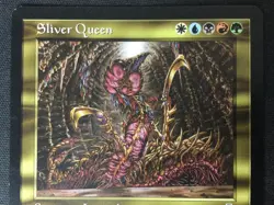 MTG Stronghold Sliver Queen RESERVED LIST NM NO RESERVE AUCTION! MAGIC - Image 3