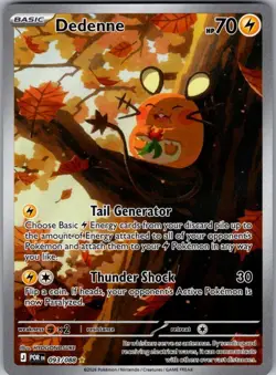 Dedenne 093/088 Holo Illustration Rare Perfect Order Pokemon Near Mint - Image 1