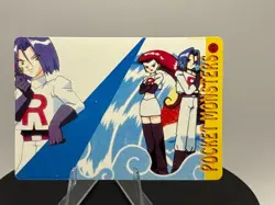 Pokemon JESSIE and JAMES Pocket Monsters Holo Prism Vending Sticker #68 - Image 2
