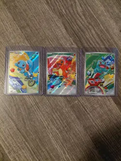 Pokemon First Partner Illustrated Collection Charmander,Bulbasaur & Squirtle!! 1 - Image 1