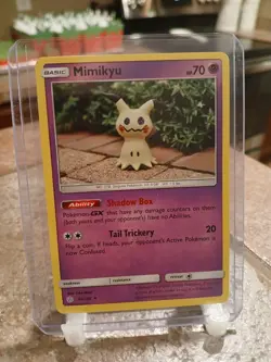 Pokemon TCG Mimikyu 97/236 Sm-Cosmic Eclipse Regular Non-Holo Rare (LP) - Image 1