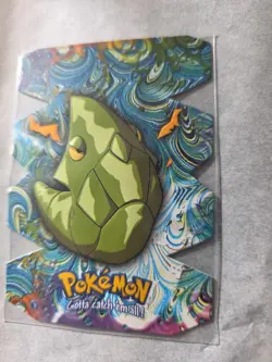 Metapod EV2 of 12 DIE CUT - Pokemon TOPPS - The Movie Animation - Image 2