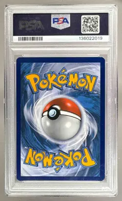 136022019 Celebi V 2021 Pokemon Sword & Shield Fusion Strike #245 PSA 8 - Image 2