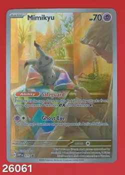 Pokemon: Mimikyu 075 Holo Scarlet & Violet Promo NM/M - Image 1