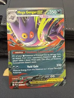 Pokemon TCG Mega Gengar ex 056/094 Phantasmal Flames Ultra Rare Near Mint ENG - Image 1