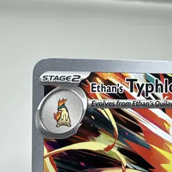 Pokemon Destined Rivals Ethan's Typhlosion Illustration Rare 190/182 - Image 4