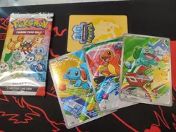 Pokemon First Partner Illustration Collection Series 1 Kanto Gen 1 Starters Set - Image 1