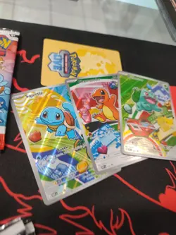 Pokemon First Partner Illustration Collection Series 1 Kanto Gen 1 Starters Set - Image 2