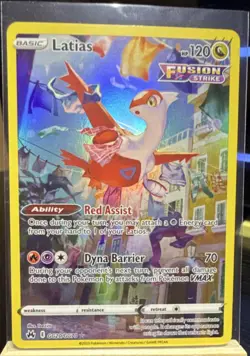 Pokemon Latias GG20/GG70 Crown Zenith Ultra Rare Full Art Holo English - Image 1