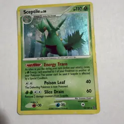Sceptile 10/100 Stormfront Pokemon Card English 2008 Holo - Image 1