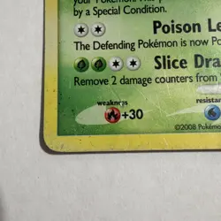 Sceptile 10/100 Stormfront Pokemon Card English 2008 Holo - Image 5