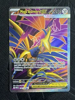 Pokemon TCG Mega Skarmory ex 106/088 Perfect Order Ultra Rare (English) - NM(-) - Image 3