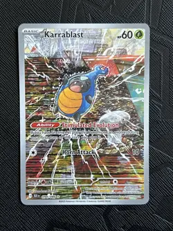 Pokemon TCG Karrablast 094/086 Sv: Black Bolt Illustration Rare (English) - NM - Image 2
