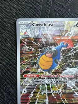 Pokemon TCG Karrablast 094/086 Sv: Black Bolt Illustration Rare (English) - NM - Image 3