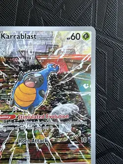 Pokemon TCG Karrablast 094/086 Sv: Black Bolt Illustration Rare (English) - NM - Image 4