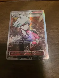 Pokemon Trainer Steven Ancient Origins 95/98 Full Art Lightly PK0000455 - Image 1