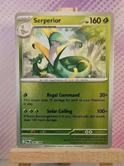 Pokemon TCG: Serperior (Reverse Holo) 006/088 - Perfect Order - NM Condition - Image 1