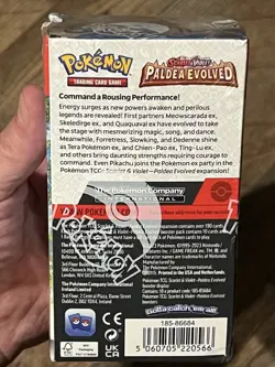 Pokemon Paldea Evolved Half Booster Box NEW Sealed 18 Packs / small seal tear - Image 4