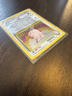 Pokemon TCG Clefable 005/130 Base Set 2 Holo *SWIRL* NM - Image 3